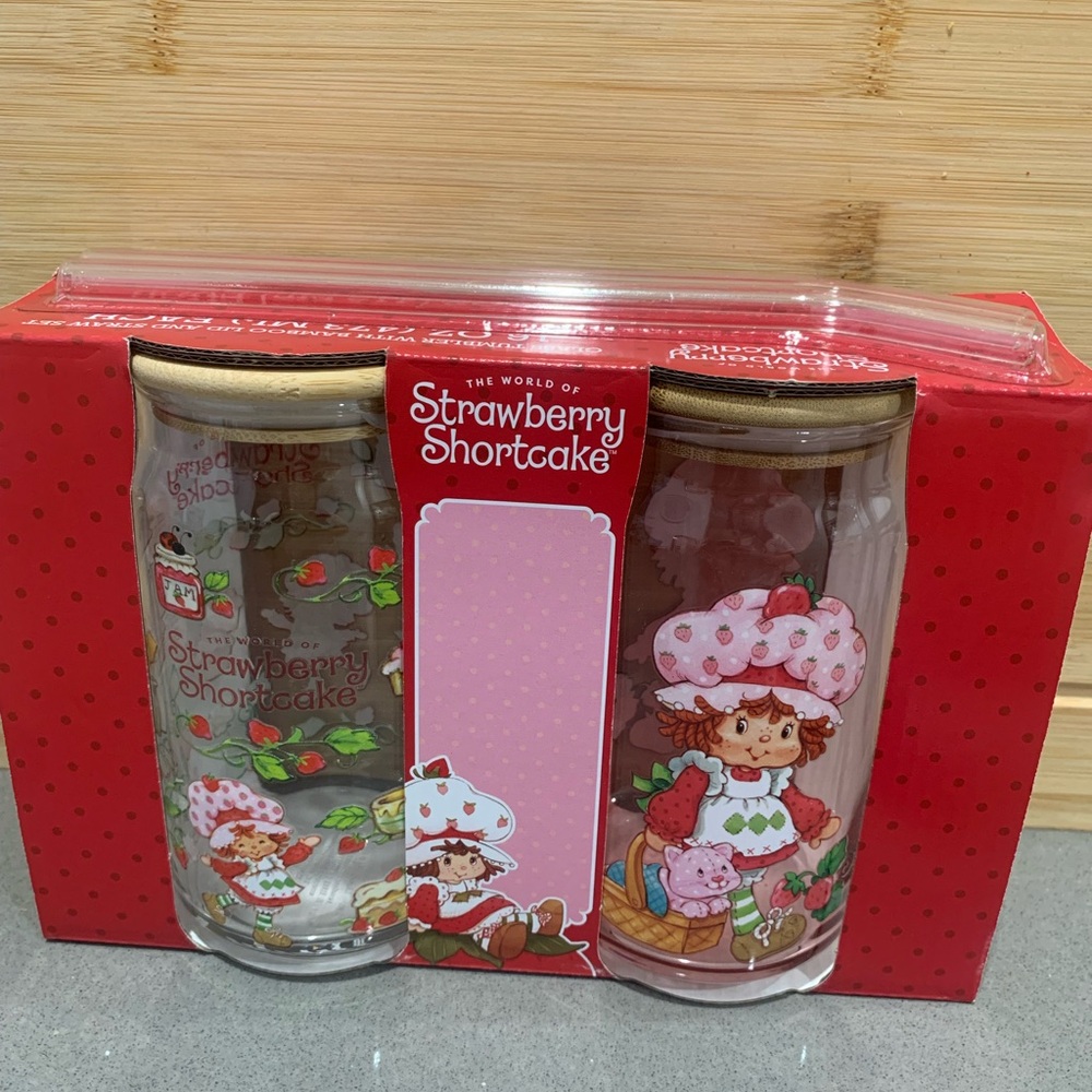 Strawberry Shortcake Glass Set